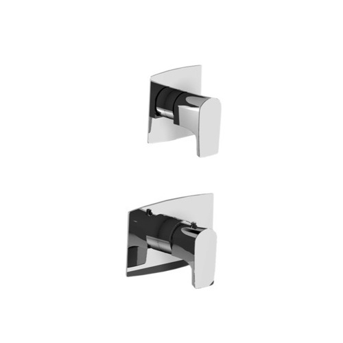 Thermostatic Shower Mixer, Ponsi 96/1 CR, Concealed Thermostatic Shower Mixer With Stop Valve 96/1 CR